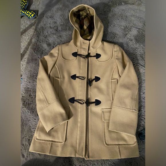 St. John's Bay Jackets & Blazers - St John’s Bay Wool Cashmere Blend Hooded Jacket